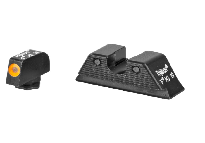 Top 5 Best Night Sights for Glock 36 Built for Low-Light : Trijicon HD XR Night Sights 